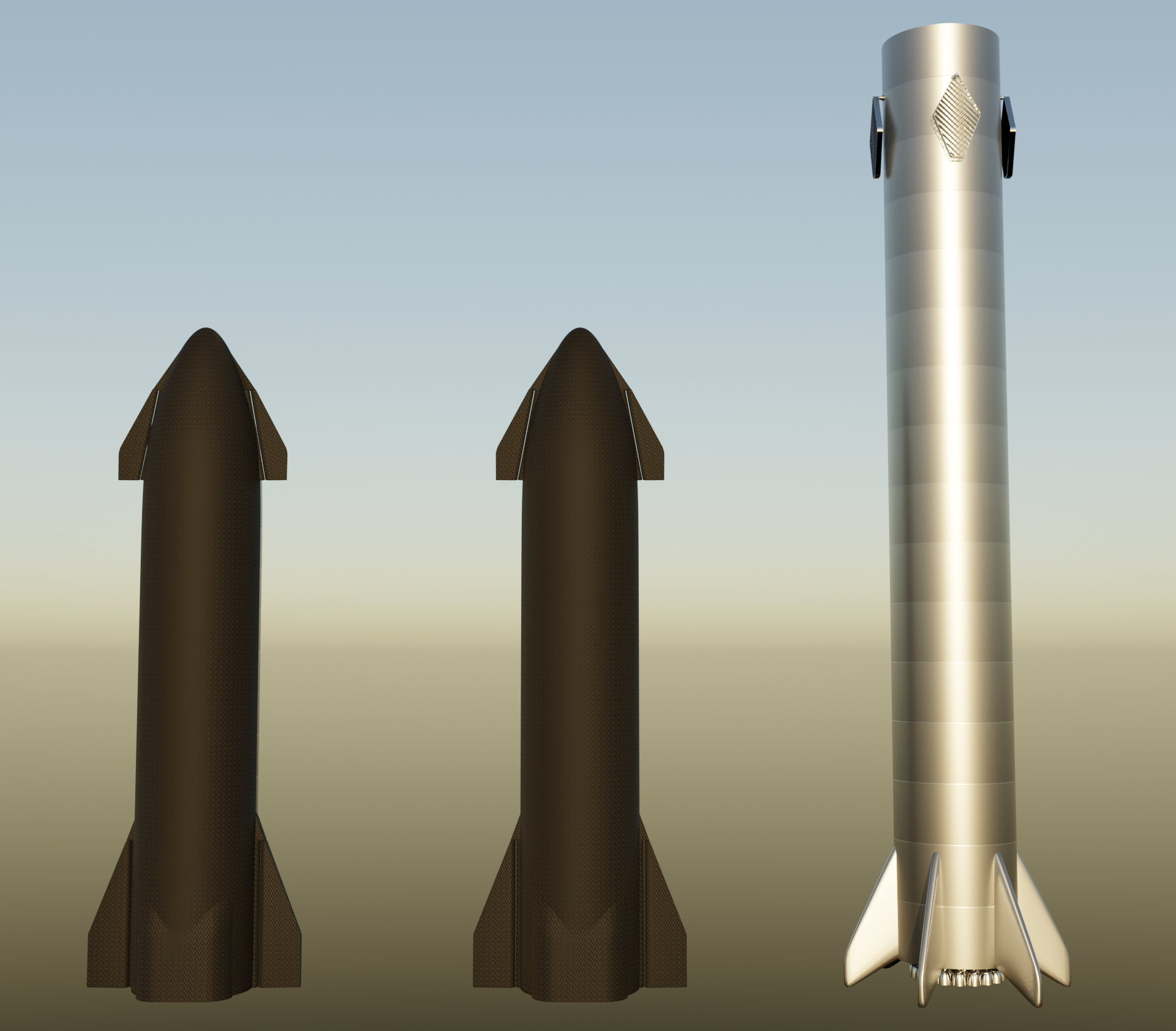 Space X Starship and Super Heavy (crew + cargo) preview image 3